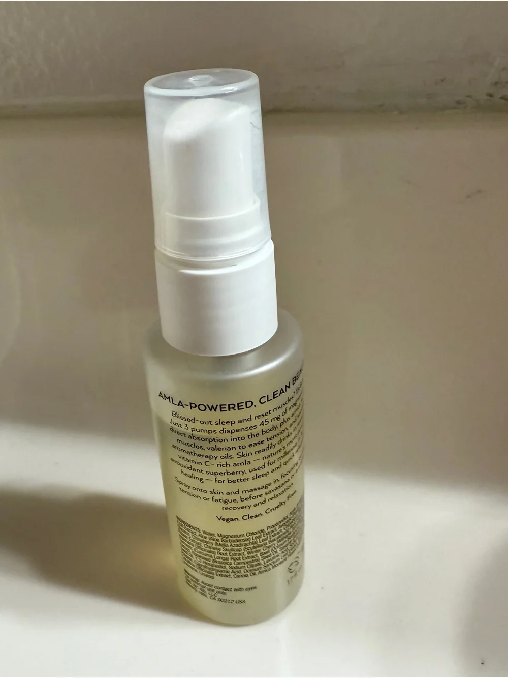 Alo Glow System Magnesium Reset Spray TRAVEL SIZE 1.7 oz 50 ml Alo Soothing Mist